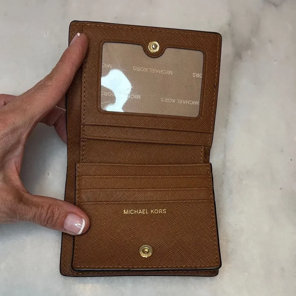 Michael Kors Pebbled Leather Wallet